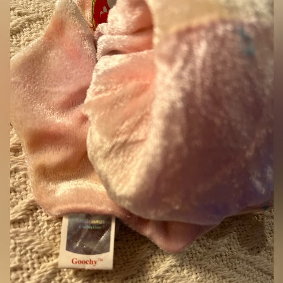 RARE ERROR TAG TY Beanie Baby Goochy Jellyfish Iridescent NEW Vintage 90s - Picture 2 of 7